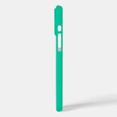 Mid-Century Modern Cat, Mint en Lime Green Case-Mate iPhone Case (Achterkant / Links)