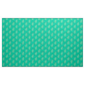Mid-Century Modern Cat, Mint en Lime Green Stof (Yard (91,4 cm))
