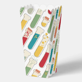 Mid Century Modern Chemistry Test Tube Stripe Bedankdoosjes