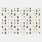 Mid Century Modern Christmas Icons Inpakpapier Vel (Voorkant 2)