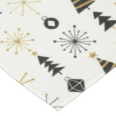 Mid Century Modern Christmas Icons Tafelkleed (Gekanteld)