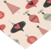 Mid Century Modern Christmas Pattern  Tafelkleed (Gekanteld)