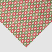 Mid Century Modern Christmas Retro Starbursts Tissuepapier (Detail)