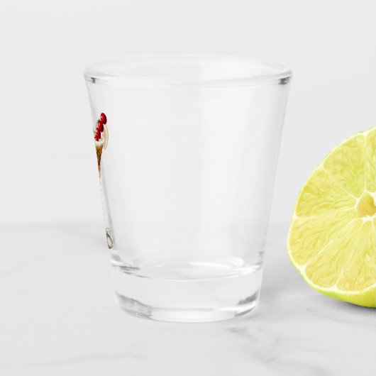 Mid Century Modern Christmas Snoep Martini Shot Glas (Rechts)