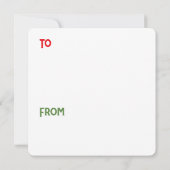 Mid Century Modern Christmas Tree Retro Rocket (Achterkant)