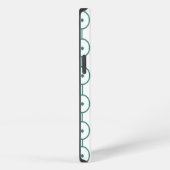 Mid-Century Modern Circle Strings iPhone Hoesje (Rechterkant)