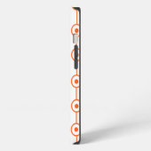 Mid-Century Modern Circle Strings iPhone Hoesje (Linkerkant)
