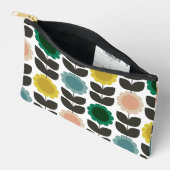  Mid-Century Modern Colored Retro Groovy Flowers  Etui (Open)