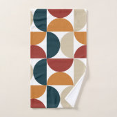 Mid-Century Modern Copper Firefly Bad Handdoek (Handdoek)