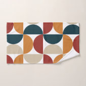 Mid-Century Modern Copper Firefly Bad Handdoek (Handdoek)