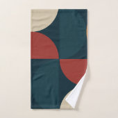 Mid-Century Modern Copper Firefly Bad Handdoek (Handdoek)