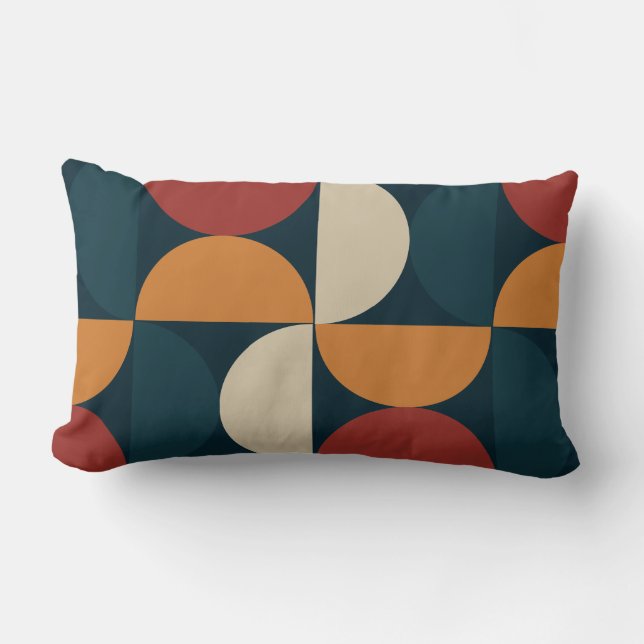 Mid-Century Modern Copper Firefly Kussen (Voorkant)