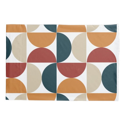 Mid-Century Modern Copper Firefly Kussensloop (Achterkant)