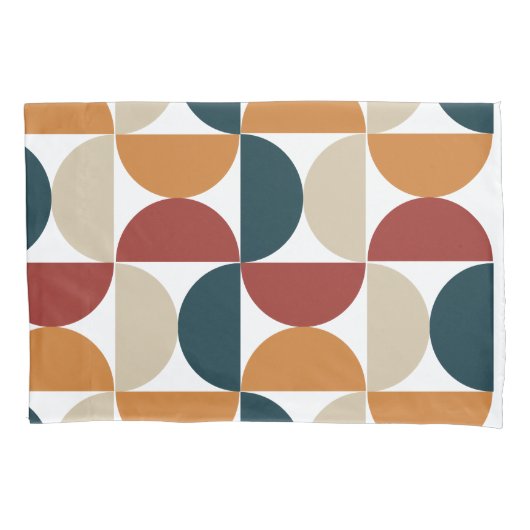 Mid-Century Modern Copper Firefly Kussensloop (Voorkant)