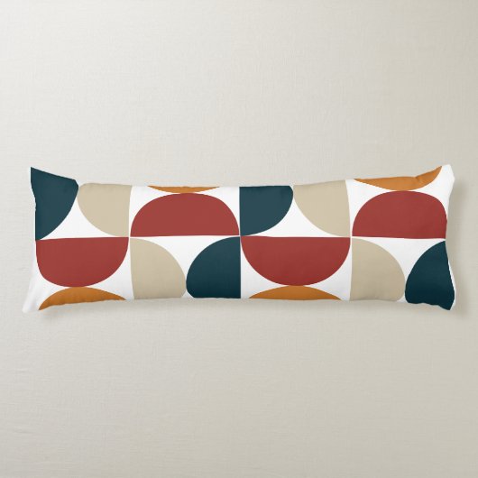 Mid-Century Modern Copper Firefly Lichaamskussen (Voorkant)