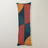 Mid-Century Modern Copper Firefly Lichaamskussen (Achterkant (Verticaal))