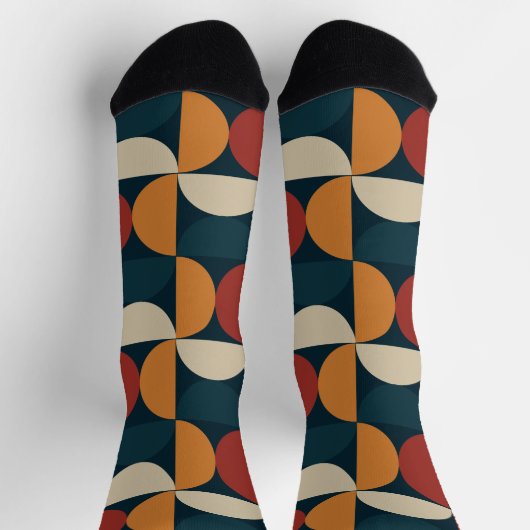 Mid-Century Modern Copper Firefly Sokken (Top)