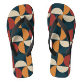 Mid-Century Modern Copper Firefly Teenslippers (Voetbed)