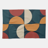 Mid-Century Modern Copper Firefly Theedoek (Horizontaal)