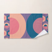 Mid-Century Modern Coral Zee Bad Handdoek (Handdoek)