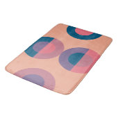 Mid-Century Modern Coral Zee Badmat (Gekanteld)