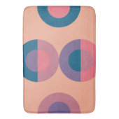 Mid-Century Modern Coral Zee Badmat (Voorkant Verticaal)