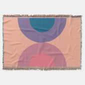 Mid-Century Modern Coral Zee Deken (Voorkant)