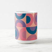 Mid-Century Modern Coral Zee Koffiemok (Center)