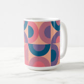 Mid-Century Modern Coral Zee Koffiemok (Voorkant rechts)