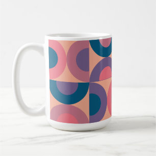 Mid-Century Modern Coral Zee Koffiemok