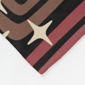 Mid Century Modern Cosmic Galaxies Fleece Deken (Hoek)