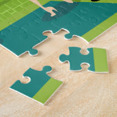 Mid Century Modern Couple Puzzle Legpuzzel (Zijkant)