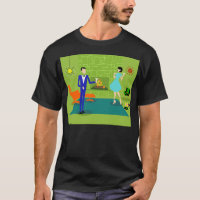 Mid Century Modern Couple T-Shirt