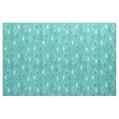 Mid Century Modern Diamonds Aquamarine Stof (Fat Quarter)