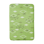 Mid Century Modern Diamonds Chartreuse Badmat (Voorkant Verticaal)