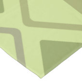 Mid Century Modern Diamonds Chartreuse Tafelkleed (Gekanteld)