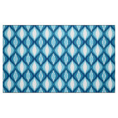 Mid-Century Modern Diamonds, Denim Blues Stof (Fat Quarter)