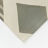 Mid-Century Modern Diamonds Fleece Deken (Hoek)