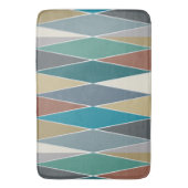 Mid Century Modern Diamonds (groot) Badmat (Voorkant Verticaal)