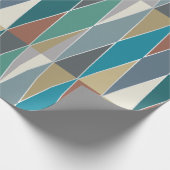 Mid Century Modern Diamonds (groot) Cadeaupapier (Hoek)