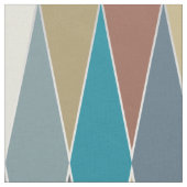 Mid Century Modern Diamonds (groot) Stof (Close Up)