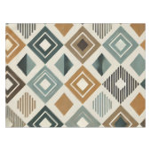 Mid-Century Modern Diamonds Tafelkleed (Voorkant (Horizontaal))