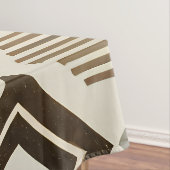 Mid-Century Modern Diamonds Tafelkleed (Voorbeeld)