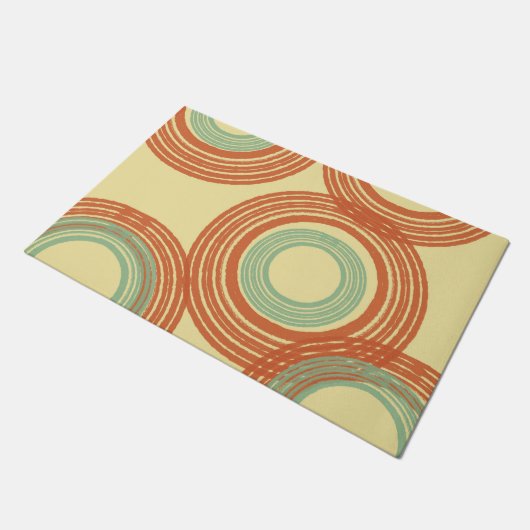 Mid Century Modern Doormat Deurmat (Schuin)