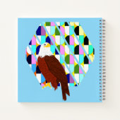 Mid Century Modern Eagle Notitieboek (Achterkant)
