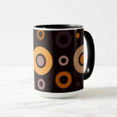 Mid-Century Modern Fall Geometric   Mok (Voorkant rechts)
