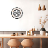 Mid Century Modern Floral Grote Klok