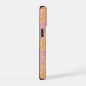 Mid Century Modern Floral Pattern iPhone 15 Case (Rechterkant)