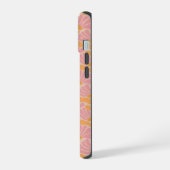Mid Century Modern Floral Pattern iPhone 15 Case (Linkerkant)