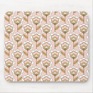 Mid-Century Modern Floral Pattern Muismat